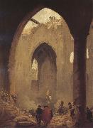 unknow artist The Church break down oil painting reproduction